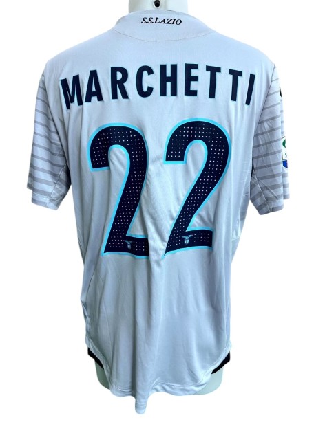 Marchetti's Unwashed Shirt, Lazio vs Juventus 2016 - Special Patch for Amatrice