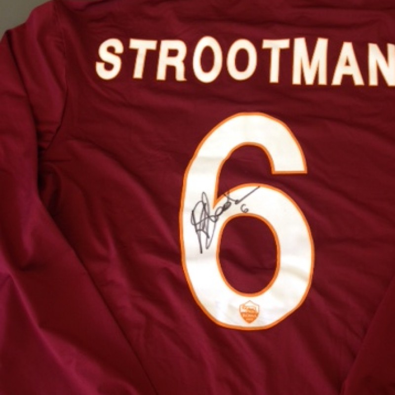 Roma fanshop shirt, Strootman, Serie A 2013/2014 - signed