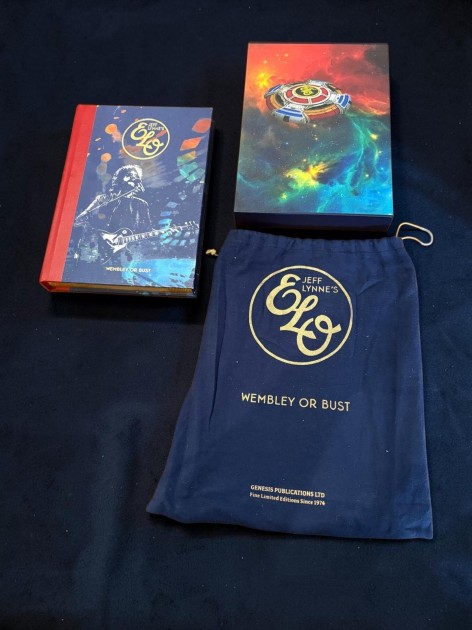 Libro rilegato deluxe - Autografato da Jeff Lynne degli ELO