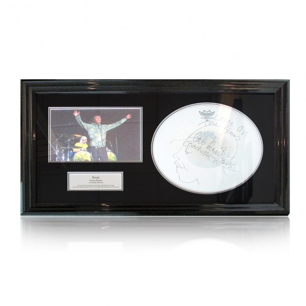 Two VIP Tickets to Watch The Stone Roses at the Etihad Stadium, Manchester, and a Signed Reni Drum Skin