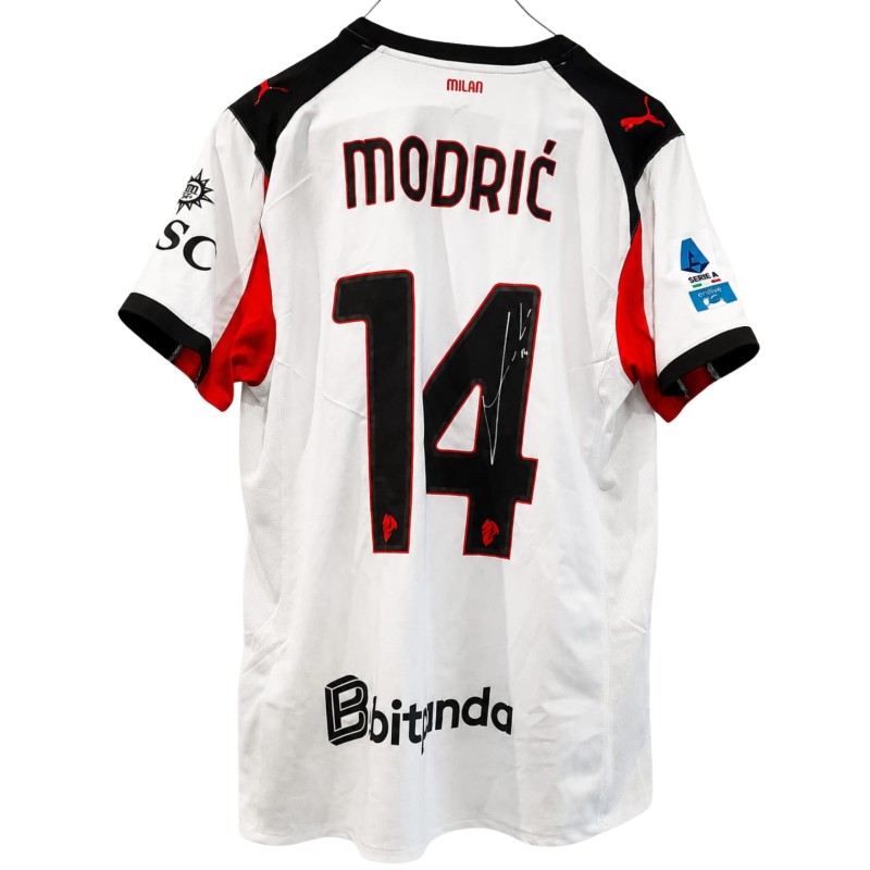 Modric's Milan Signed Match-Issued Shirt, 2025/26