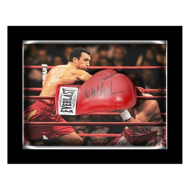 Wladimir Klitschko Signed and Framed Boxing Glove 