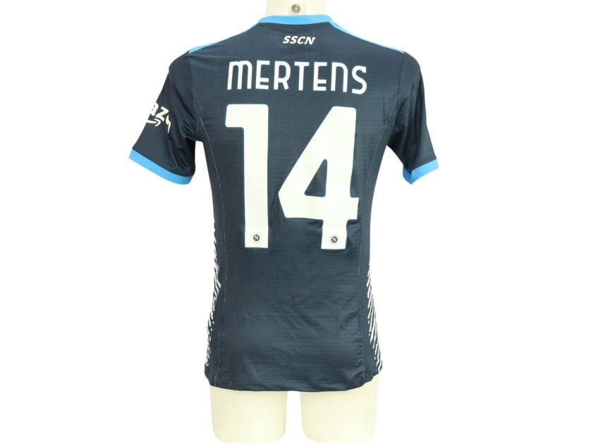 Mertens Napoli Match-Issued Shirt, Serie A 2021/22 - Maradona Limited Edition