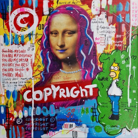 "Monalisa Copyright" by Piriongo