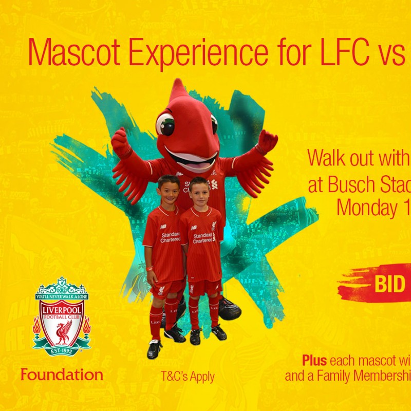 Mascot Experience for LFC vs AS Roma in St Louis, USA