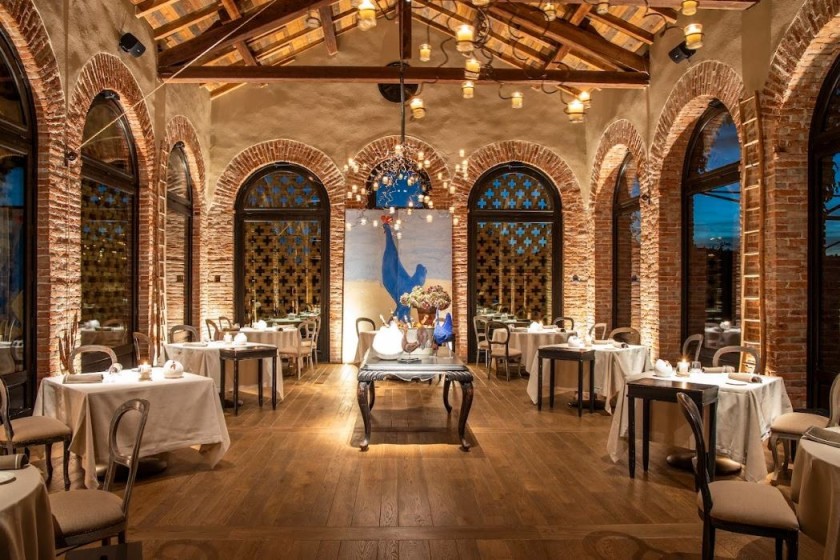 LA GALLINA RESTAURANT - VILLA SPARINA RESORT A table for two