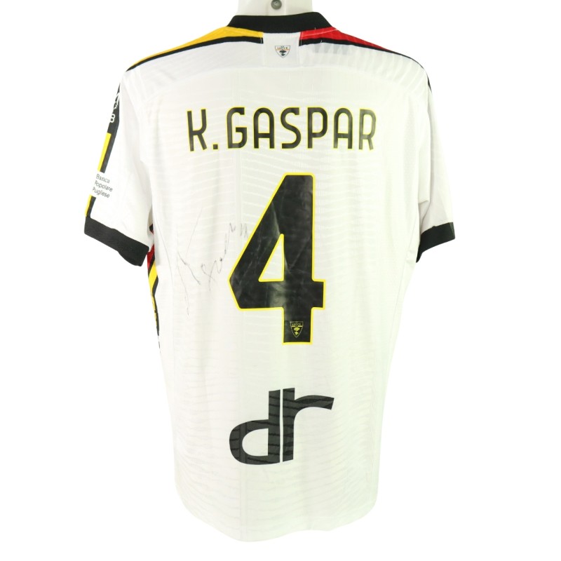 Maglia Gaspar Unwashed Venezia vs Lecce 2024 - Autografata