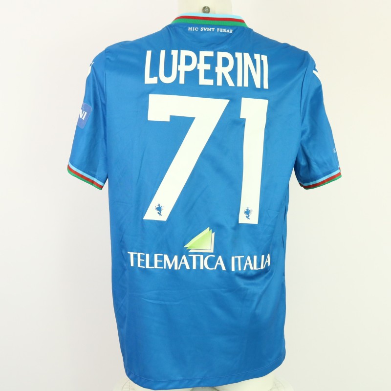 Luperini's Match-Worn Shirt, Cremonese vs Ternana 2024