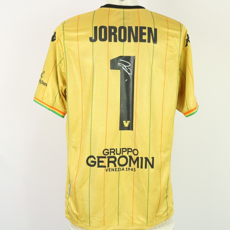 Joronen's Unwashed Shirt, Ascoli vs Venezia 2024 - Autografata