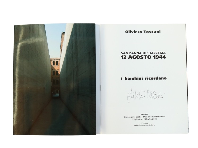 "I bambini ricordano" - Autografato da Oliviero Toscani