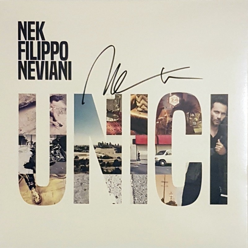 'Unici' LP Signd by Nek