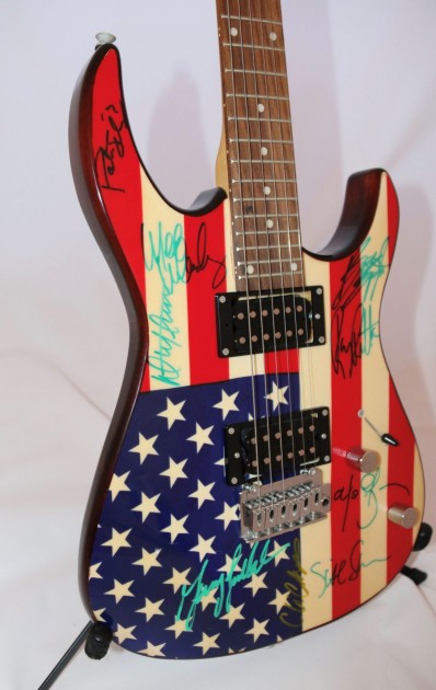 Bruce Springsteen and The E Street Band Signed Guitar, 1999