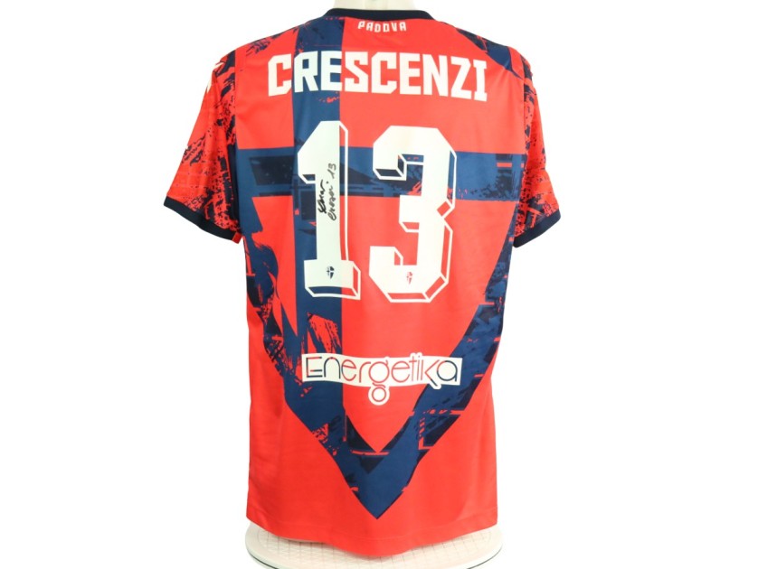 Maglia Crescenzi unwashed Albinoleffe vs Padova 2023 - Autografata