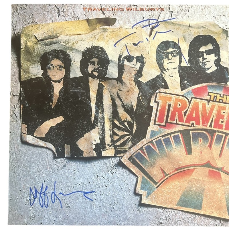 Traveling Wilburys Signed Vinyl LP