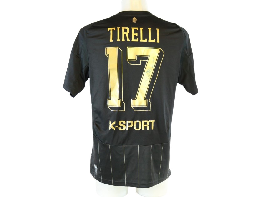 Tirelli's Signed Unwashed Shirt, Mantova vs Virtus Entella 2026