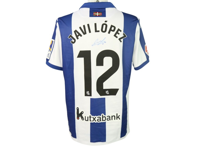 Javi López's Signed Unwashed Shirt, Real Sociedad vs Atletico Madrid 2024