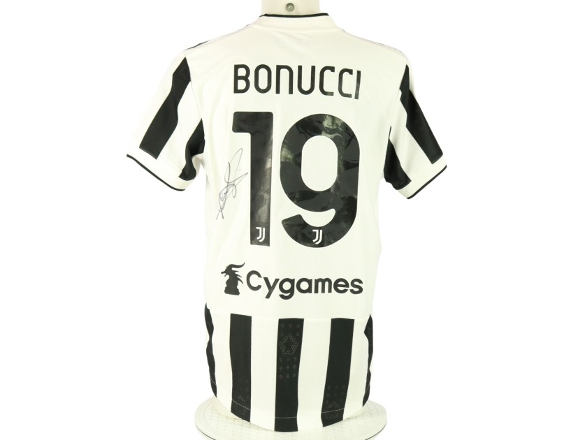 Bonucci's Juventus Match Signed Shirt, 2021/22 
