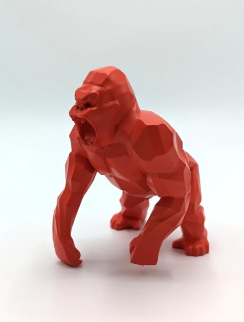 'Kong (Red Edition)' Sculpture by Richard Orlinski