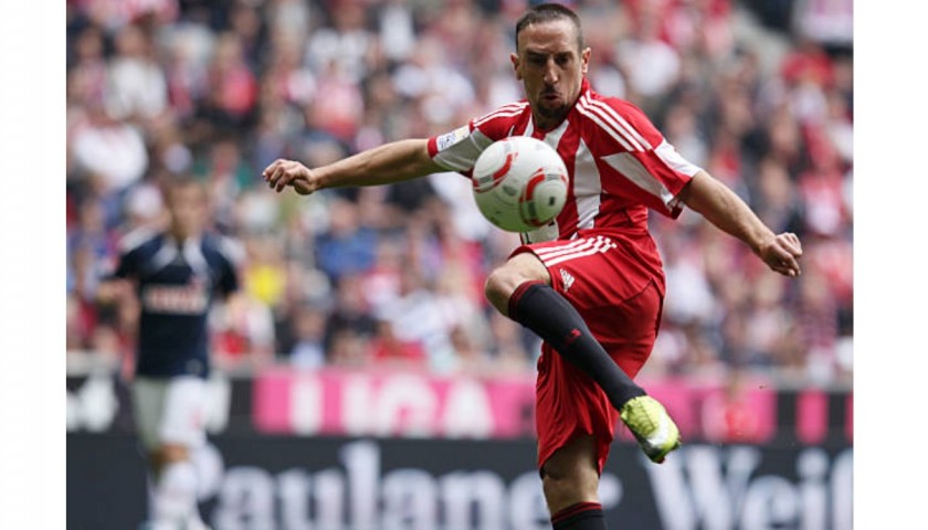 Ribery Official Bayern Munich Signed Shirt, 2010/11