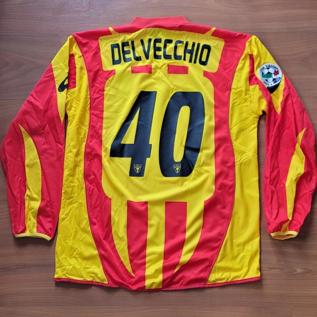 Maillot Lucchese Calcio 2015-2016 – Numéro 13, Match Worn, 110 Ans – Legea