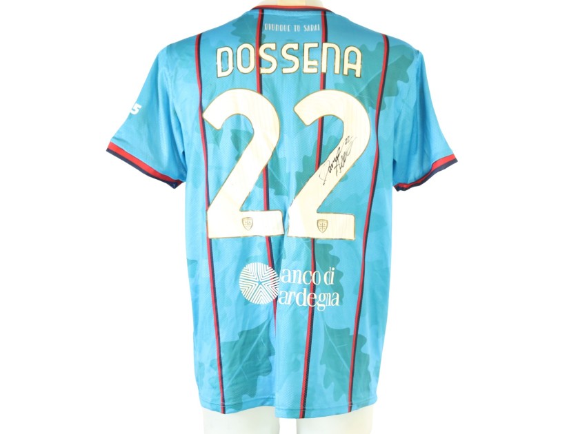 Dossena's Signed Unwashed Shirt, Parma vs Cagliari 2026