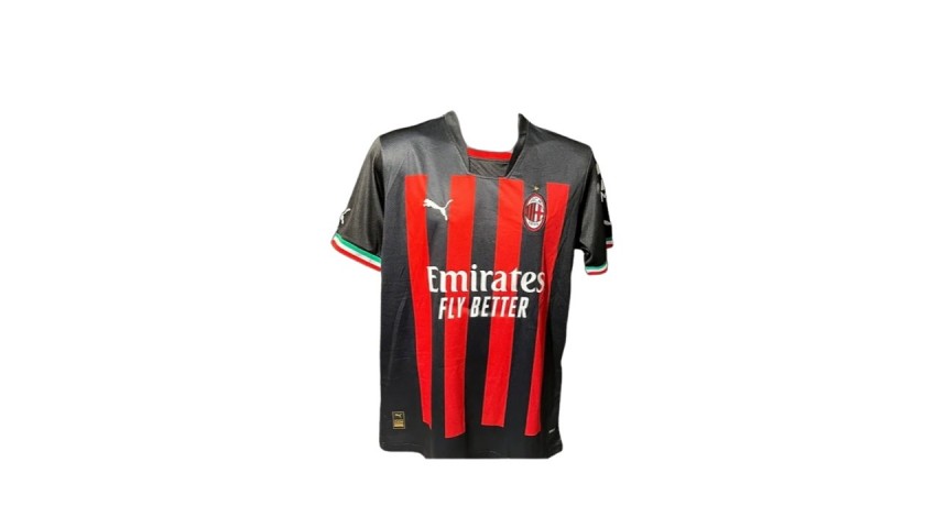 Maglia Rafael Leão Milan, 2022/23 - Autografata - CharityStars