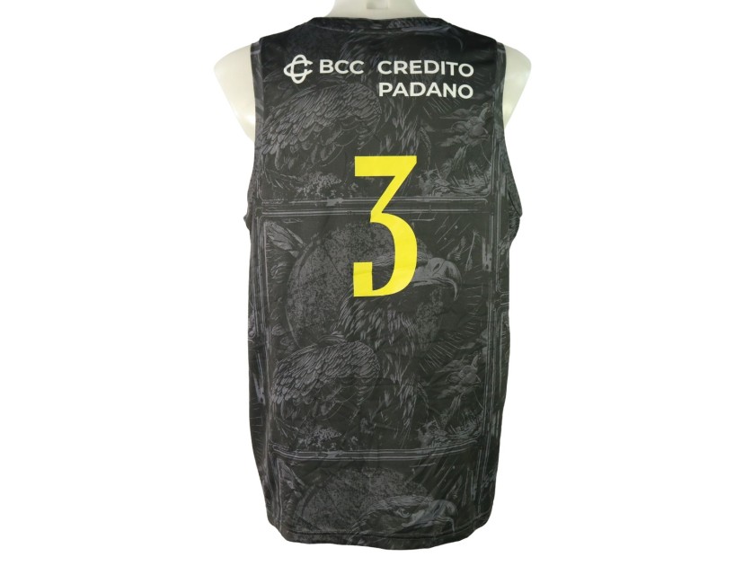 Completo Jones Vanoli Basket Cremona, unwashed Pre-Season 2024/25 - Autografato