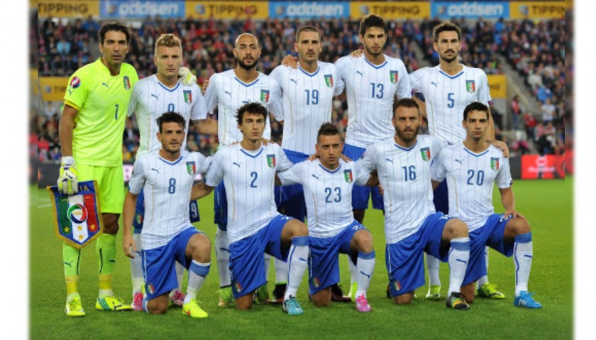 Padelli's Match Shirt, Norway-Italy 2014