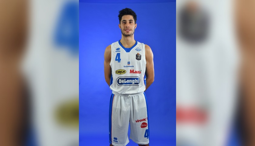 Completo da gara ufficiale De'Longhi Treviso Basket, indossato da Davide Alviti nella stagione 2019/20 in Serie A