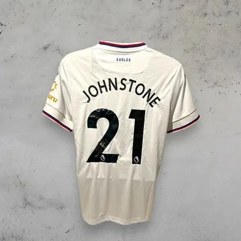 Sam Johnstone's Crystal Palace 2022/23 Signed and Framed Away Shirt