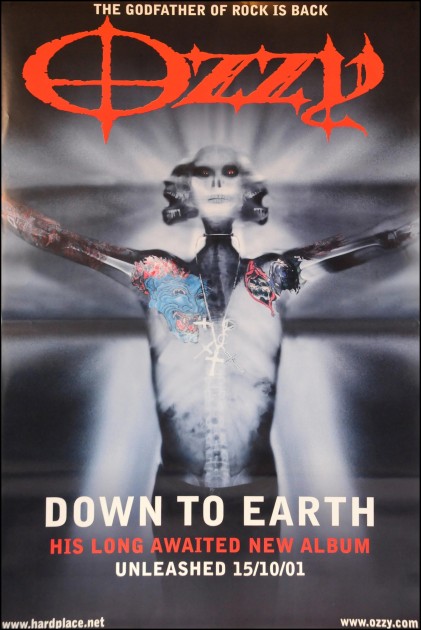 Ozzy Osbourne Original Promotional Poster