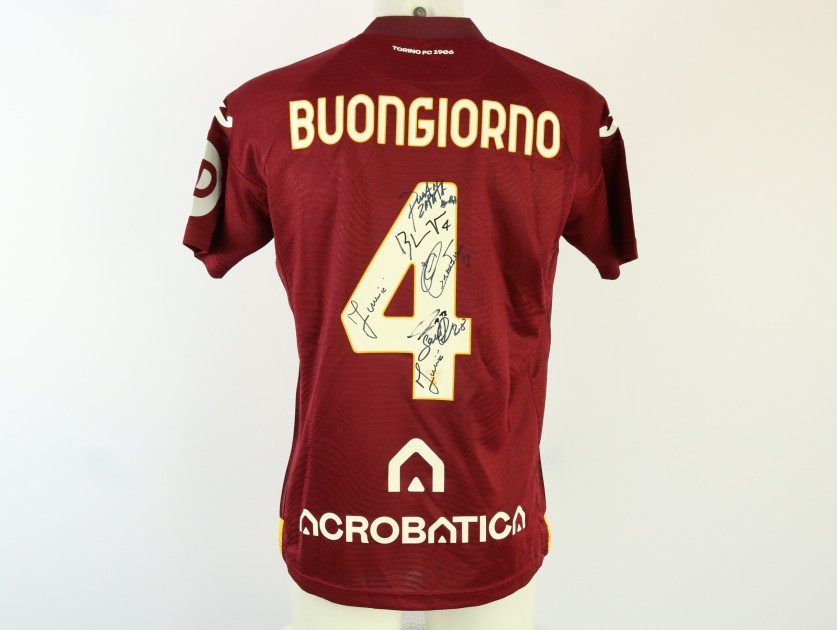 Buongiorno Official Torino Shirt, 2023/24 - Signed by the Players