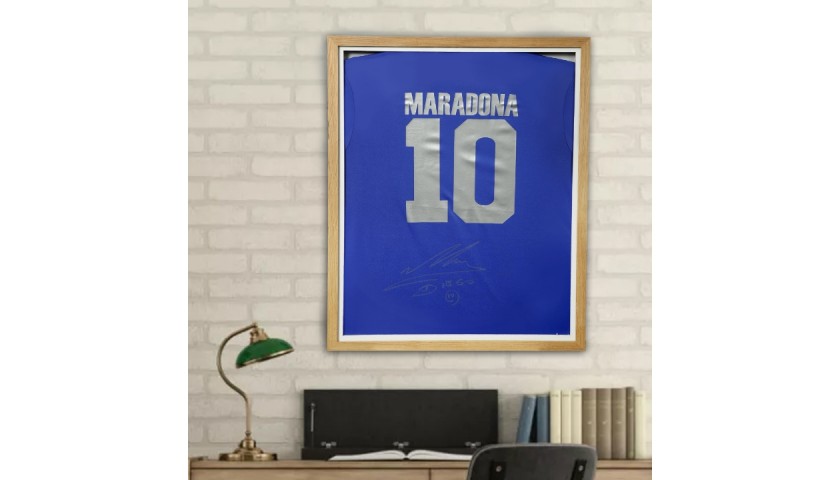Maradona’s Signed Shirt