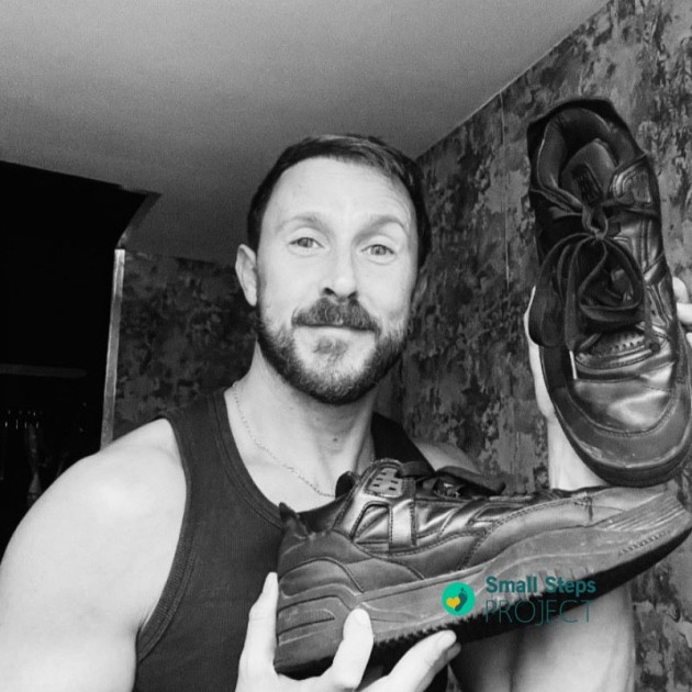 Peter Caulfield's Worn and Signed Shoes
