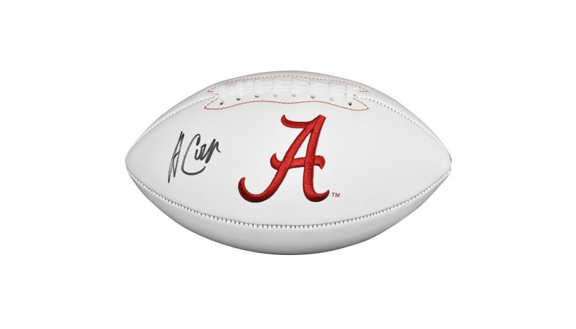 Alabama Crimson Tide Official NFL Football Signed by Amari Cooper