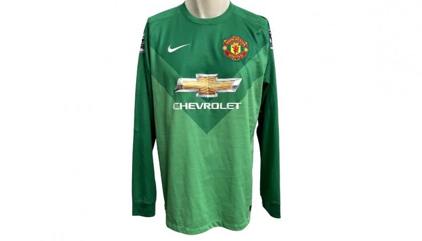 UnitedsRelated on X: David De Gea in Manchester United new 2014/15  goalkeeper home kit. #MUFC #MANUTD  / X