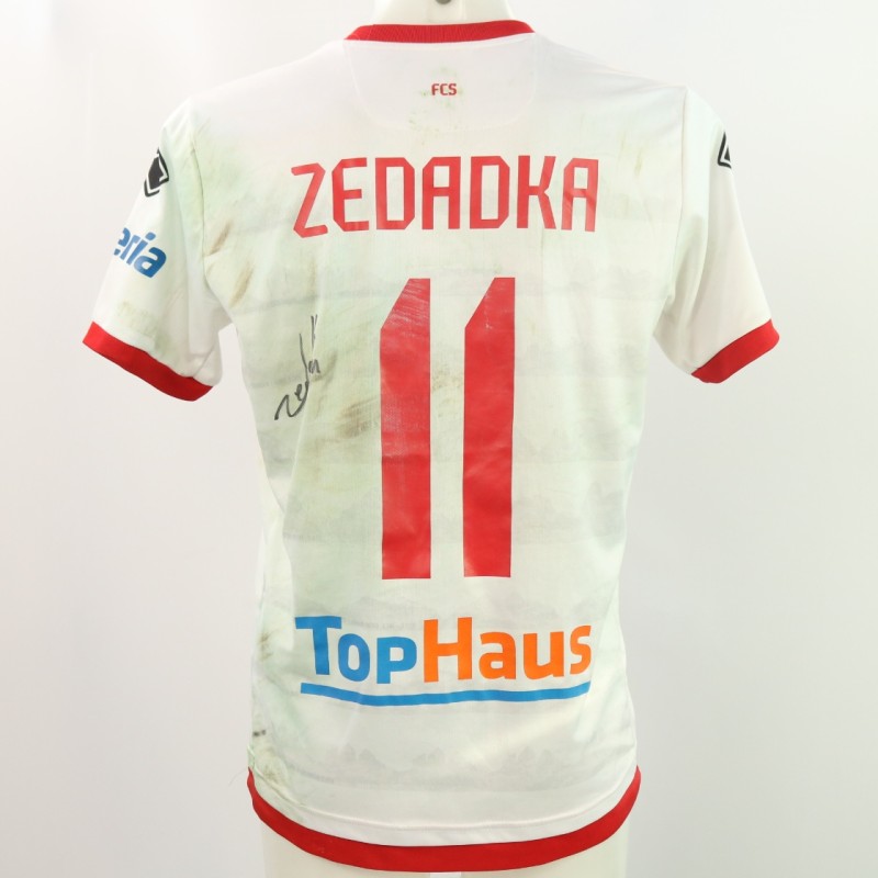 Zedadka's Signed Unwashed Shirt, Sudtirol vs Frosinone 2024