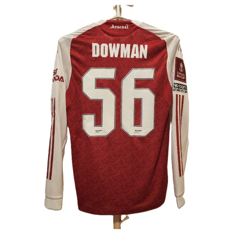 Dowman's Arsenal FA Cup 2025/26 Match-Issued vs Southampton