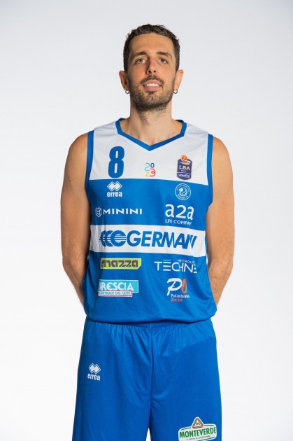 Pallacanestro Brescia Jersey Worn and Signed by Amadeo Della Valle – Nickname Day