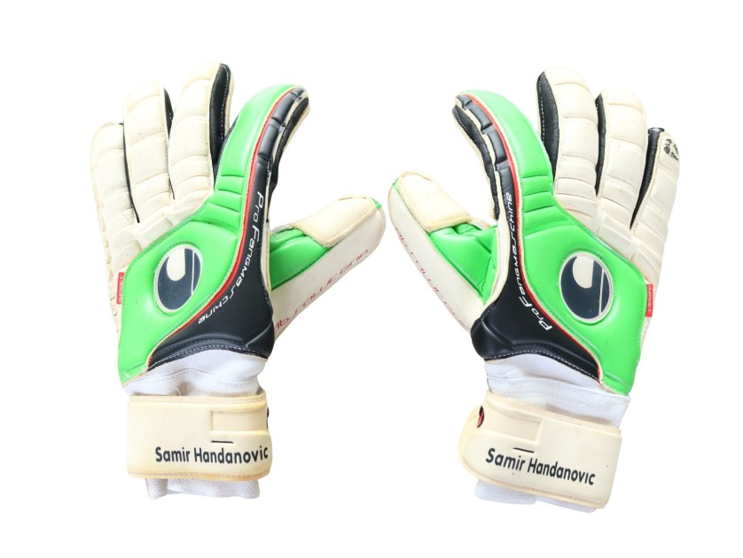 Samir Handanovic's Uhlsport Worn Gloves