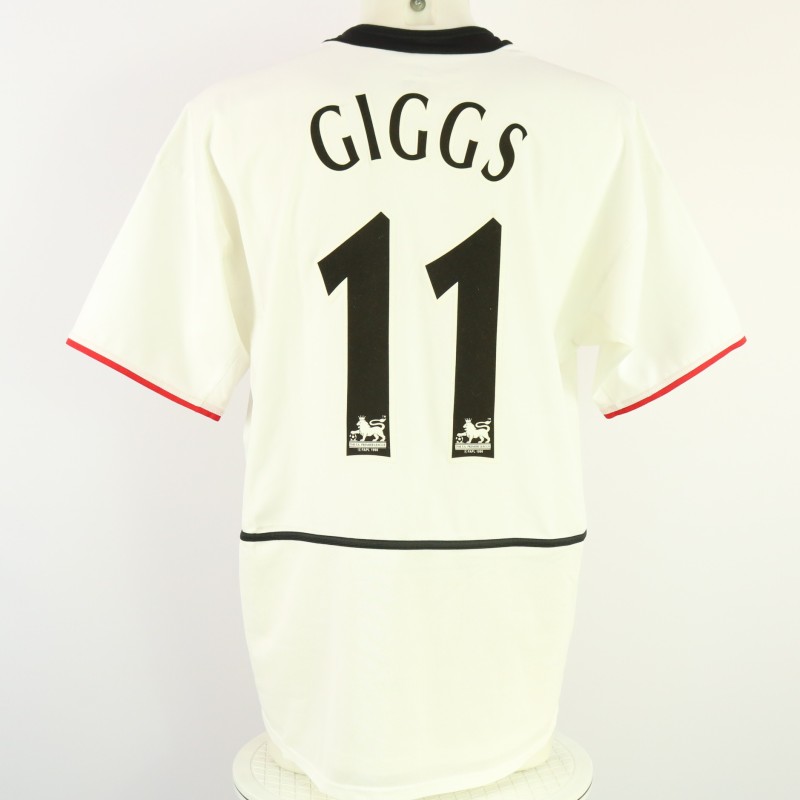 Giggs Official Manchester United Shirt, 2002/03