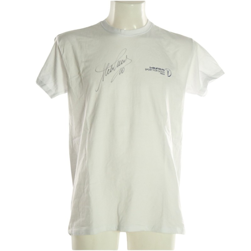 Laureus Foundation Shirt - Signed by Alex Del Piero