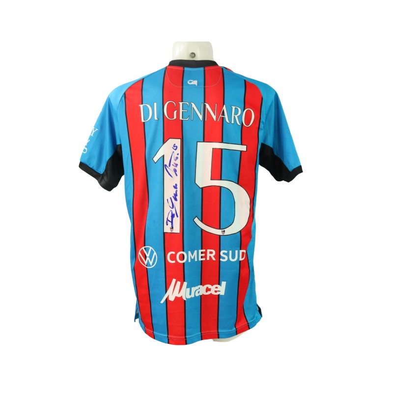 Di Gennaro's unwashed Signed Shirt, Catania vs Picerno 2024 