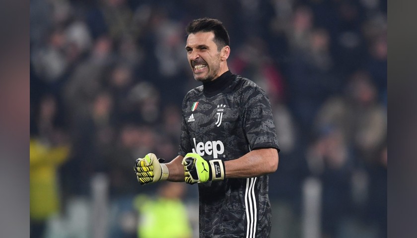 Buffon's Official Signed Juventus Shirt, 2019/20