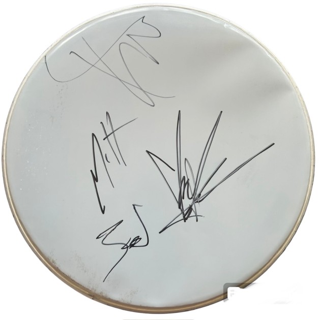 Soundgarden Signed Drum Skin