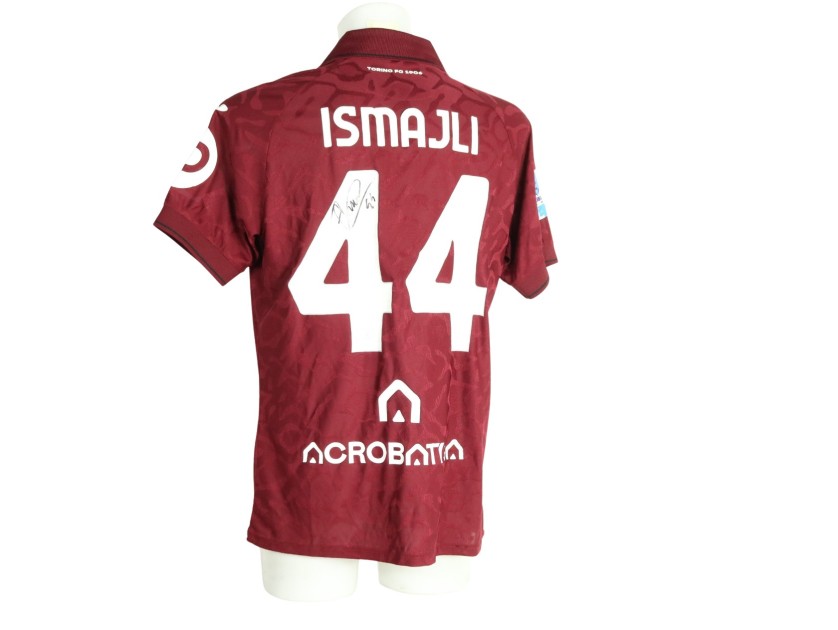Ismajli's Signed Unwashed Shirt, Torino vs Lazio 2026