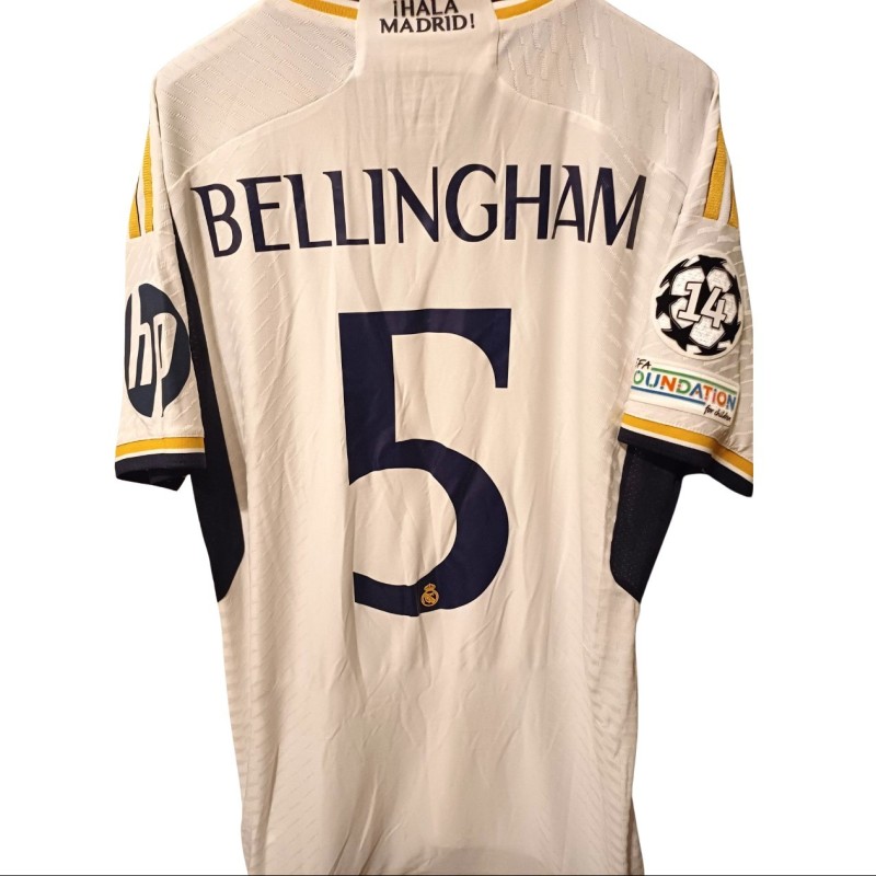 Maglia gara Bellingham, Borussia Dortmund vs Real Madrid - Finale UCL 2024