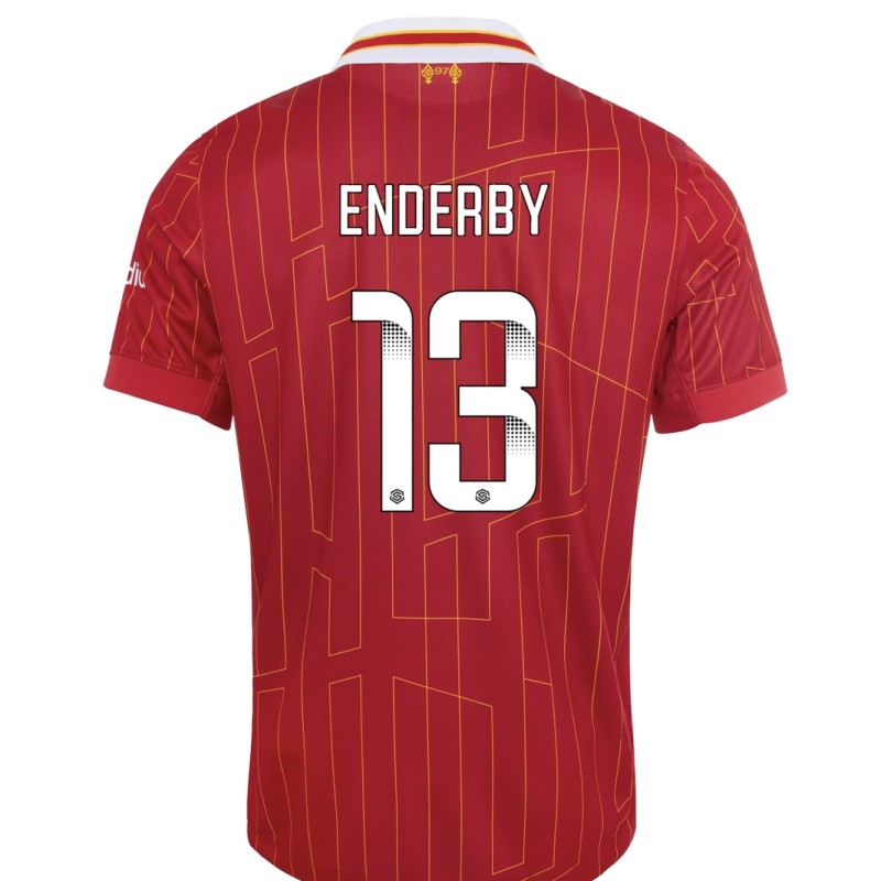 Mia Enderby ‘Futuremakers x Liverpool FC’ Collection - Match-Worn Shirt