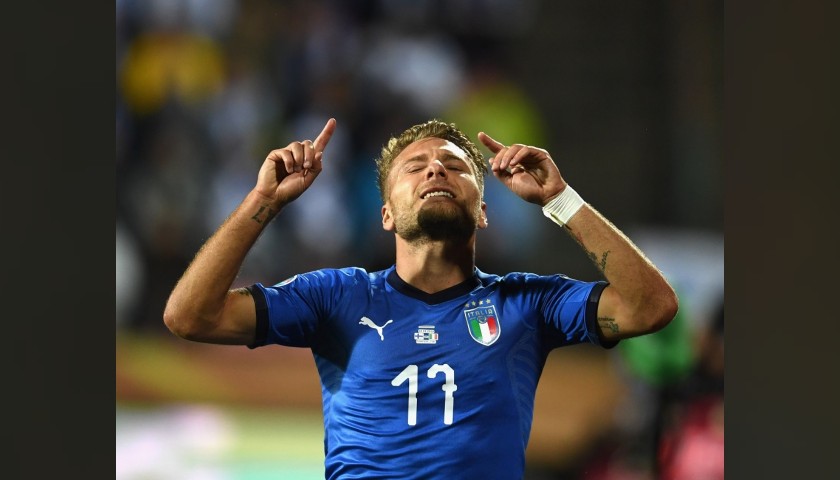 Immobile's Match Shirt, Finland-Italy 2019