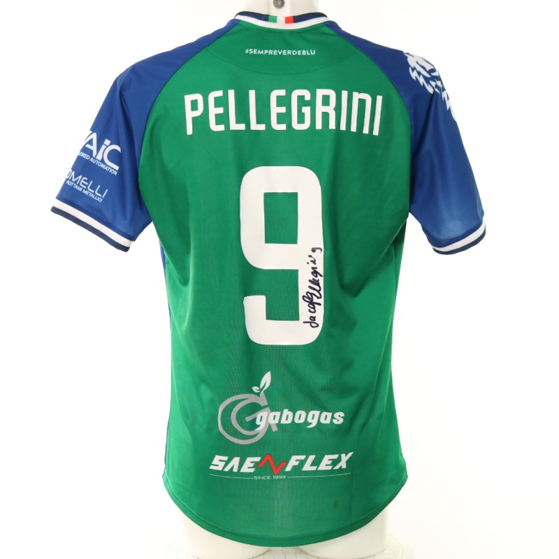 Pellegrini's Feralpisalò vs Pro Patria Signed Unwashed Shirt, 2025